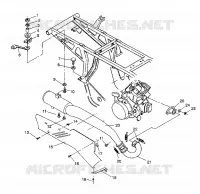SISTEMA DE ESCAPE Sportsman 4X4 / W938039 (4926382638006A)