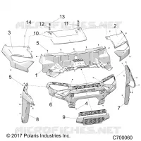 CAPUCHA AND FRONT FACIA
