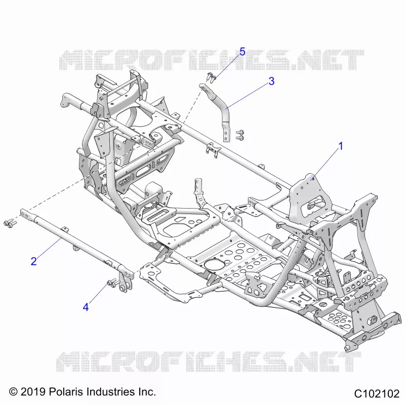 CHASSIS, MAIN BASTIDOR