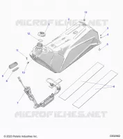 SISTEMA DE COMBUSTIBLE, FUEL TANK AND PUMP