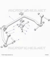 SUSPENSION, FRONT BARRA ESTABILIZADORA