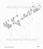 BRAKES, PINZA TRASERA