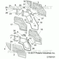 PUERTAS, REAR