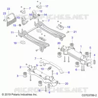 ASIENTO MOUNTING, FRONT