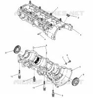 CAJA DEL CIGÜEÑAL XLT RMK 0960956, XLT SKS 0960556  and EUROPEAN XLT SKS E960556 (4931813181C008)