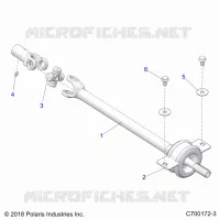 TREN, MID PROP SHAFT