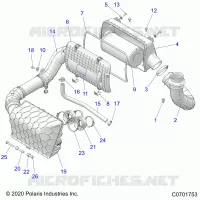 ENGINE, TOMA DE AIRE SYSTEM