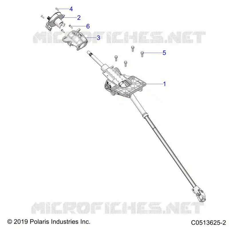 STEERING, UPPER STEERING ASM.