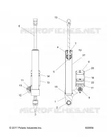 SUSPENSION, SHOCK TRASERO TRACK 7044624