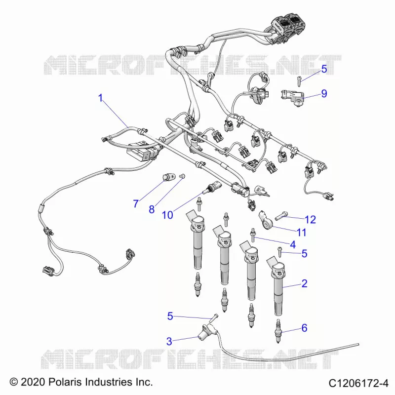 ELECTRICA, WIRE HARNESS, ENGINE