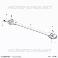TREN, FRONT PROP SHAFT