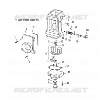 MOTOR, CARBURADOR, LOWER