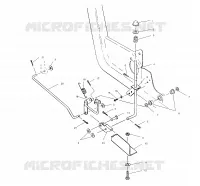 Y PEDAL FRENO DE ESTACIONAMIENTO ASSEMBLY