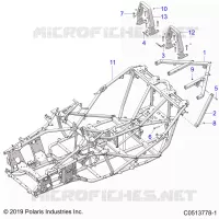 CHASSIS, MAIN, AND REAR ASM.