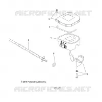 GOBIERNO, CONTROLS, THROTTLE ASM. AND CABLE