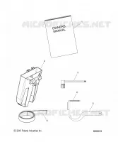 HERRAMIENTAS, SOPORTE DE CINTURÓN Y MANUAL DEL PROPIETARIO