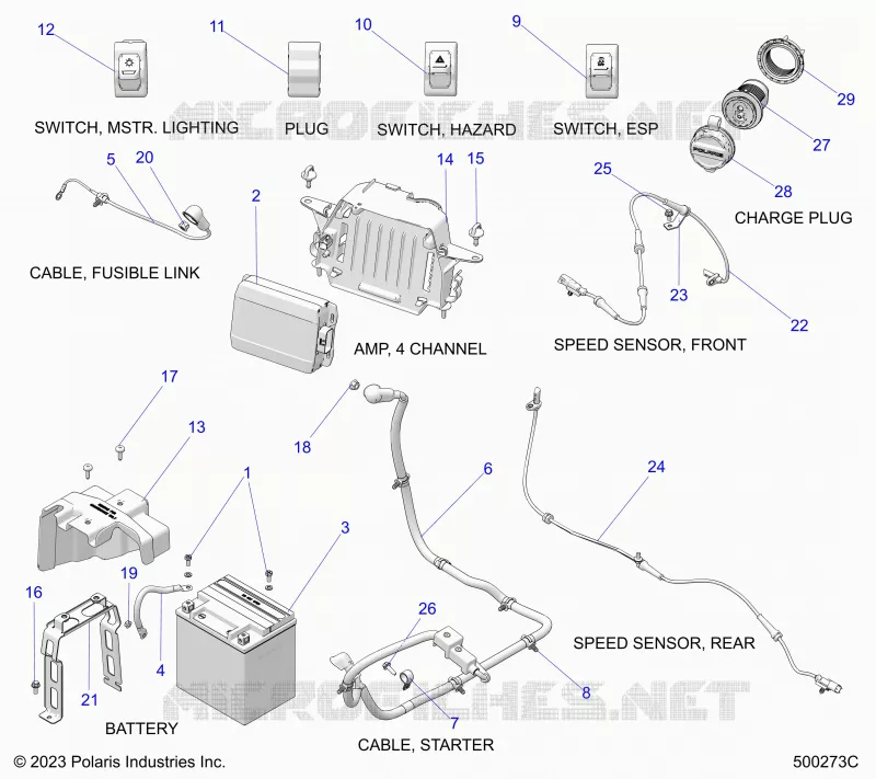 ELECTRICA, COMPONENTS 2