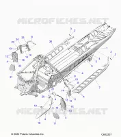 CHASSIS, PROTECCIÃ³N DEL EMBRAGUE,  FOOTRESTS, AND RUNNING BOARDS