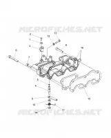MOTOR, INLET COLECTOR and ACELERADOR CONTROL