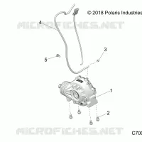 DRIVE TRAIN, FRONT MONTAJE DE ENGRANAJES