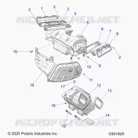 ENGINE, TOMA DE AIRE SYSTEM
