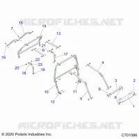 CHASSIS, CAB BASTIDOR