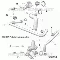 MOTOR, WATERPUMP AND BYPASS