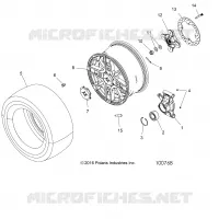 RUEDAS, REAR AND HUB