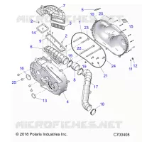 TREN, CLUTCH COVER AND DUCTING
