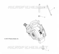 TREN, GEARCASE MOUNTING, FRONT