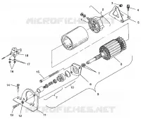 MOTOR DE ARRANQUE CLASSIC TOURING  0973365 and EUROPEAN CLASSIC TOURING  E9733 (4938493849D003)