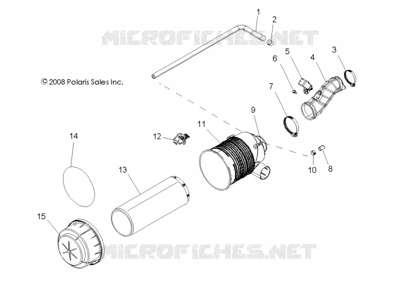 MOTOR, TOMA DE AIRE SYSTEM