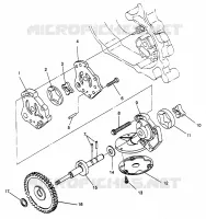 BOMBA DE ACEITE SPORTSMAN 500 W969244 and SWEDISH SPORTSMAN 500 S969244 (4936093609D007)