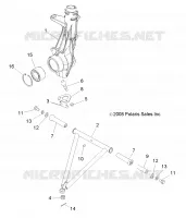 SUSPENSION, A-ARM and PUNTAL MOUNTING