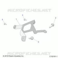 ELECTRICA, ECU BRACKET