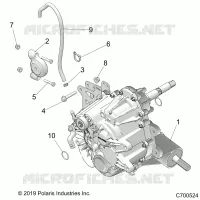 TREN, MAIN GEARCASE MOUNTING