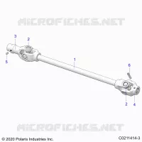 TREN, FRONT PROP SHAFT