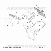 PARACHOQUE, REAR AND CLOSEOFF