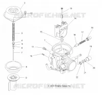 MOTOR, CARBURADOR, UPPER
