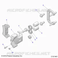 BRAKES, PINZA TRASERA