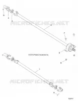 DRIVE TRAIN, FRONT DEL EJE DE PROPULSIÃN
