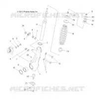 SUSPENSION, PUNTAL DELANTERO