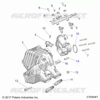 ENGINE, TOMA DE AIRE MANIFOLD