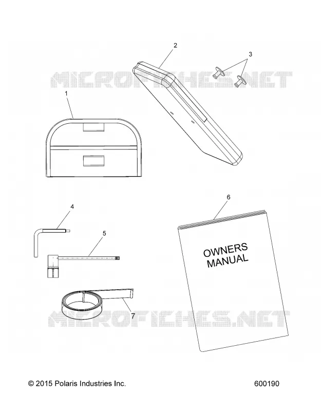 KIT DE HERRAMIENTA and EL MANUAL DEL PROPIETARIO