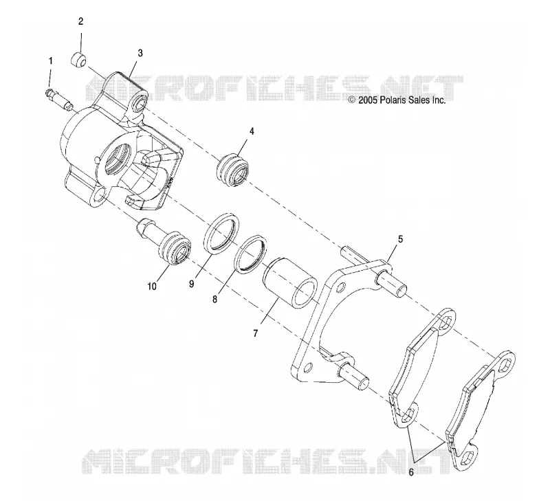 FRENO TRASERO CALIPER