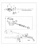 FRENO FRONTAL BRAKE LEVER AND MASTER CYLINDER