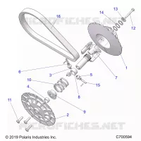 TREN, SECONDARY CLUTCH
