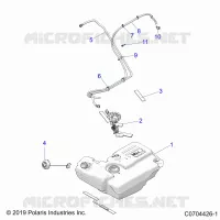 SISTEMA DE COMBUSTIBLE, FUEL TANK