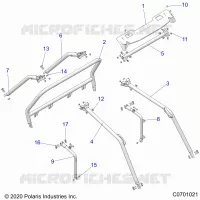 CHASSIS, CAB BASTIDOR