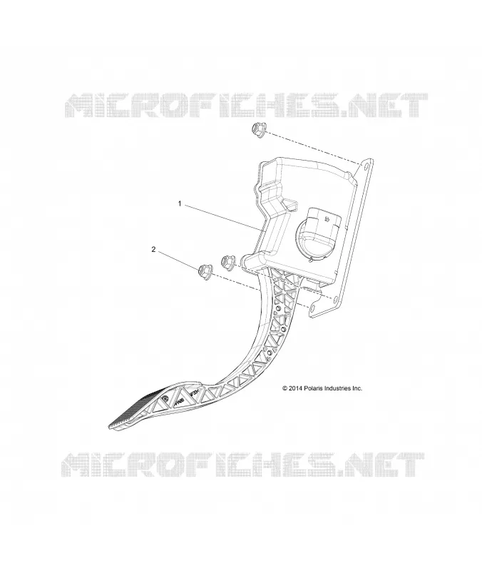ELECTRICA, THROTTLE PEDAL